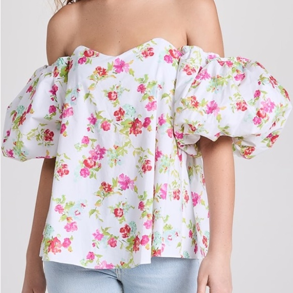 Caroline Constas Palmer Top NWT